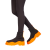 Ghete dama Triza negre cu portocaliu, 3 - Kalapod.net